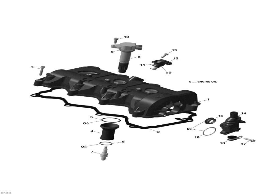 Snowmobiles lynx  -   / Valve Cover