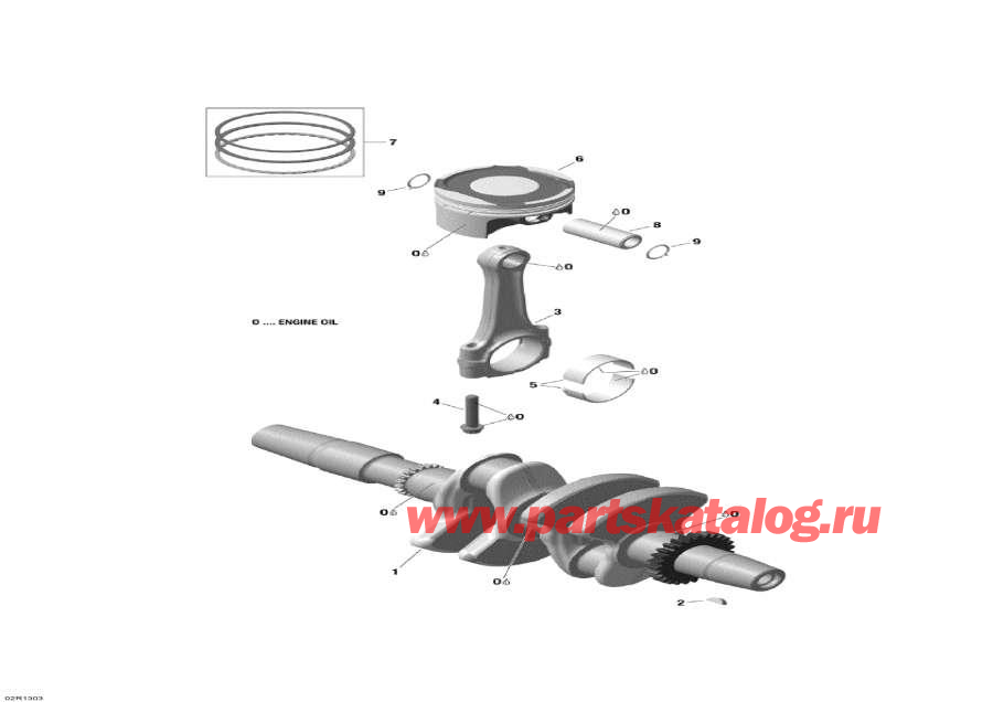  Lynx  - Crankshaft, Pistons And Balance Shaft - ,   Balance 