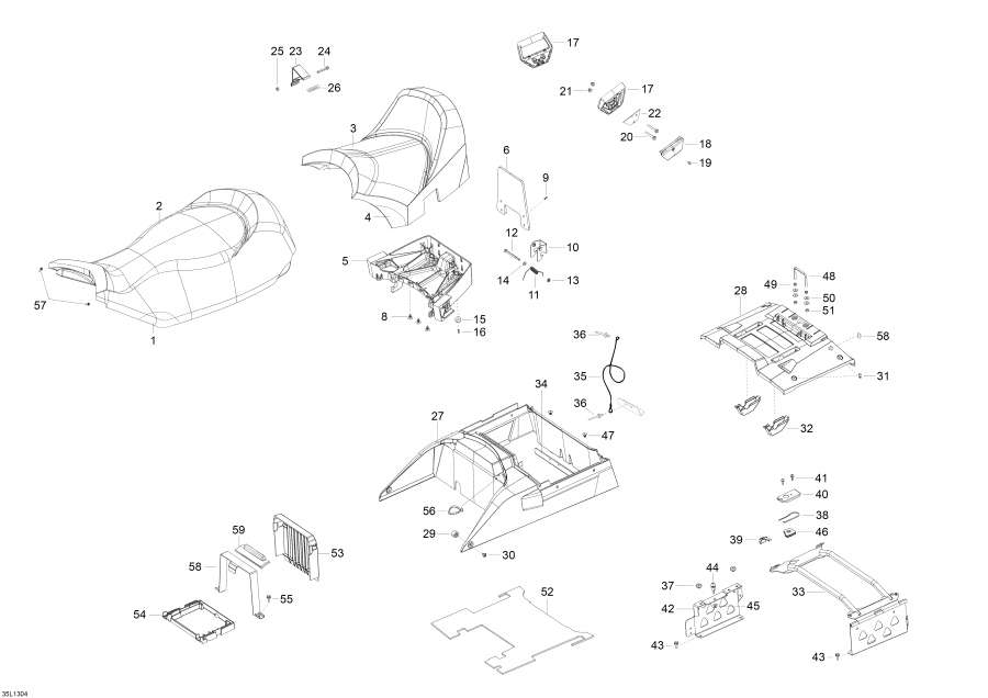 �������� Lynx  - ����� / Seat