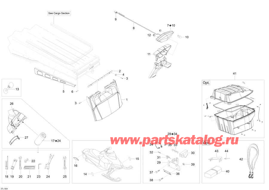 Snowmobiles lynx  - Utilities