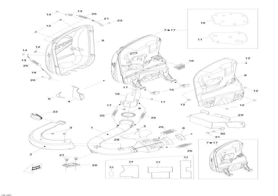 Snowmobiles   - Exhaust System /  