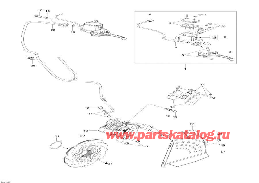  Lynx  - Hydraulic Brakes /  