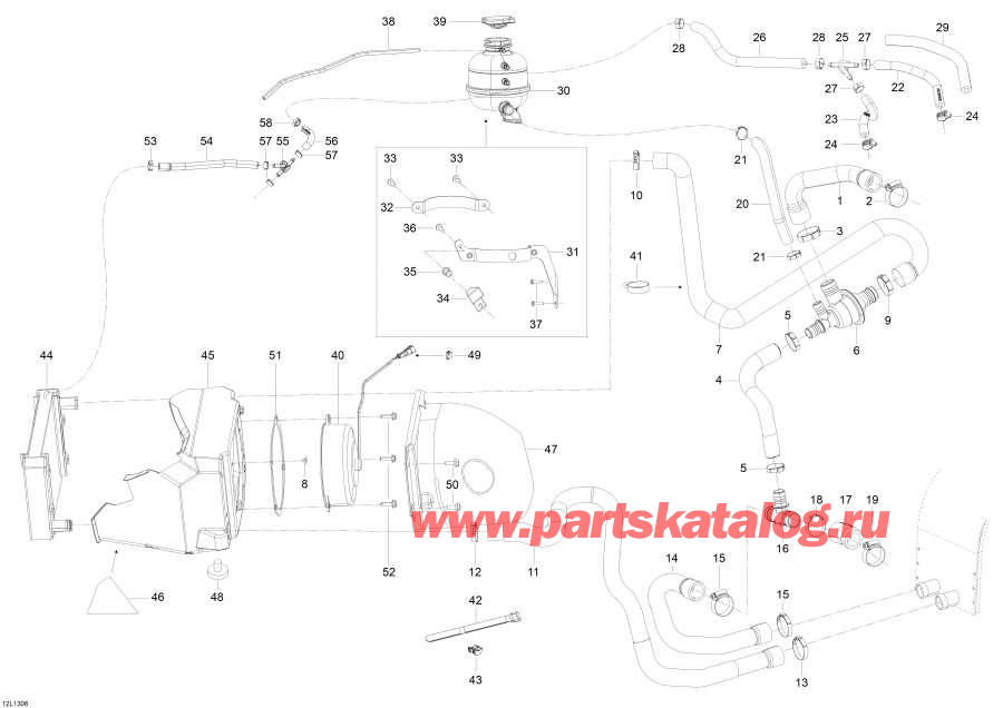 Snow mobile   - Cooling System -  System