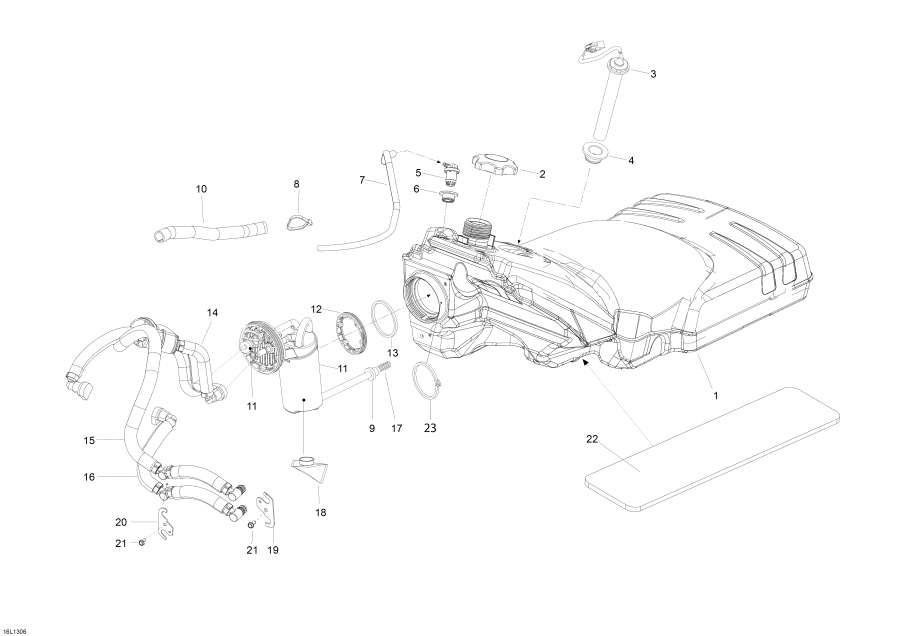 Snow mobile Lynx  -   / Fuel System