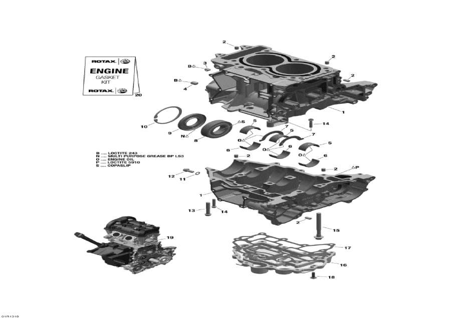 Snowmobiles �����  - ��������� Block / Engine Block