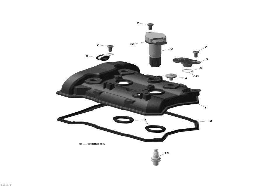 Snowmobiles   -   / Valve Cover