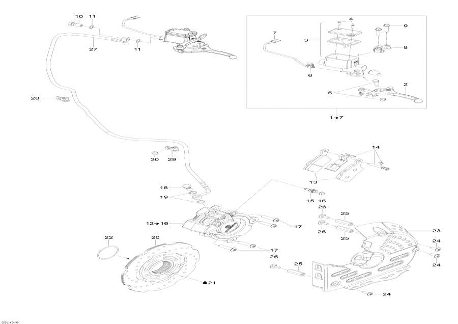 Snowmobile Lynx  -   / Hydraulic Brakes