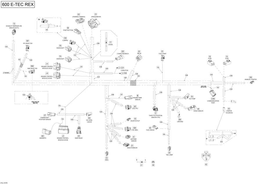  lynx  -  -   / Electrical Harness