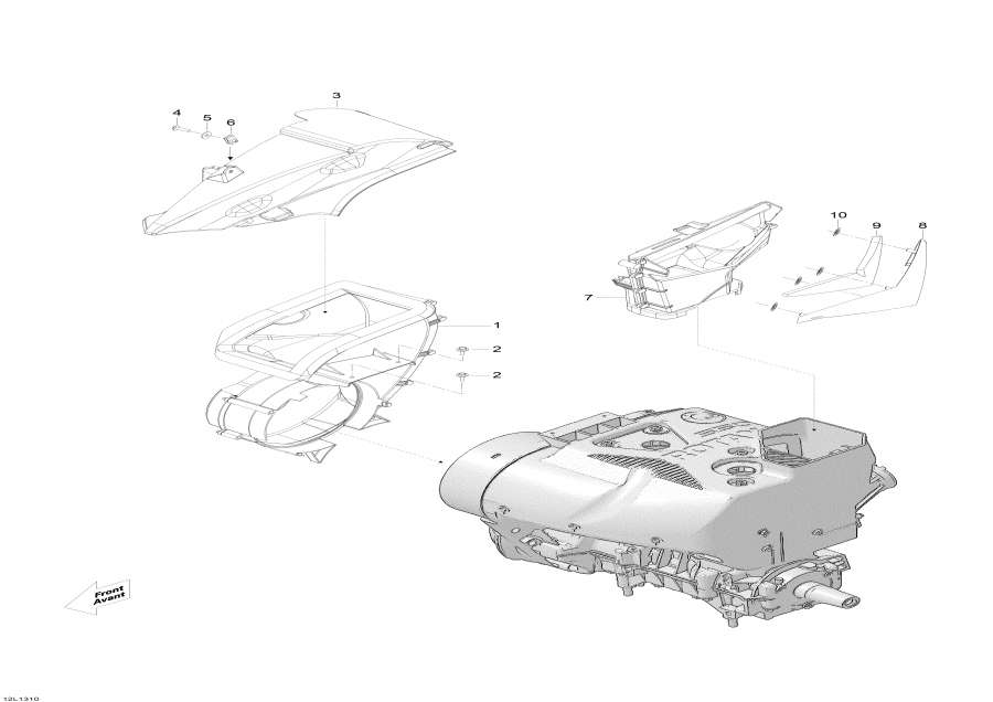 Snow mobile �����  - Cooling System - ���������� System