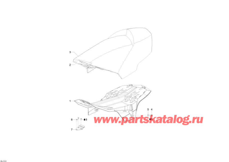 Snow mobile Lynx  - 