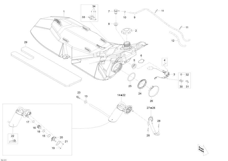  Lynx  - Fuel System, 