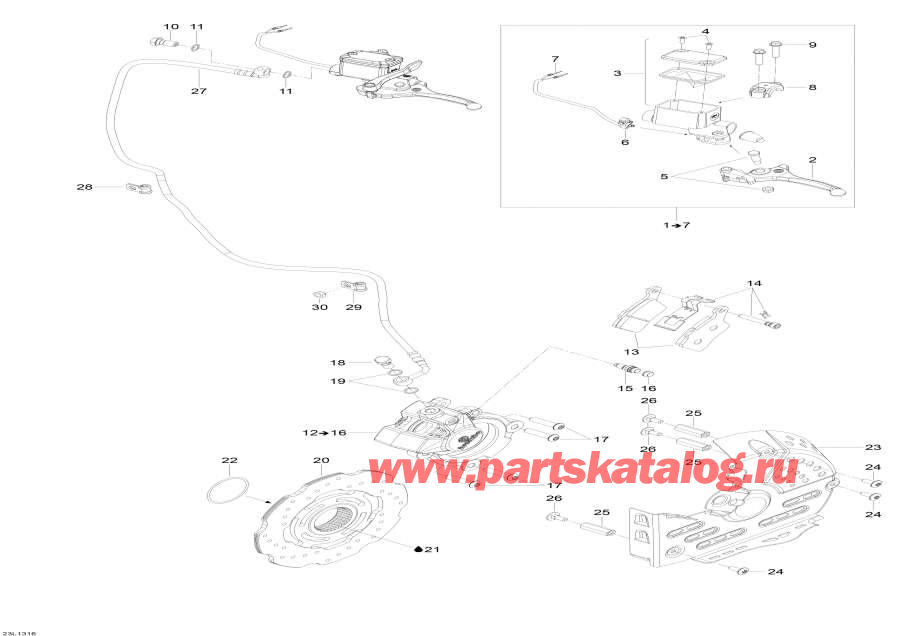 Snowmobile   -   / Hydraulic Brakes