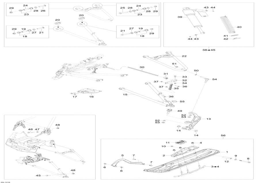 ��������� �����  - Front Suspension And Ski