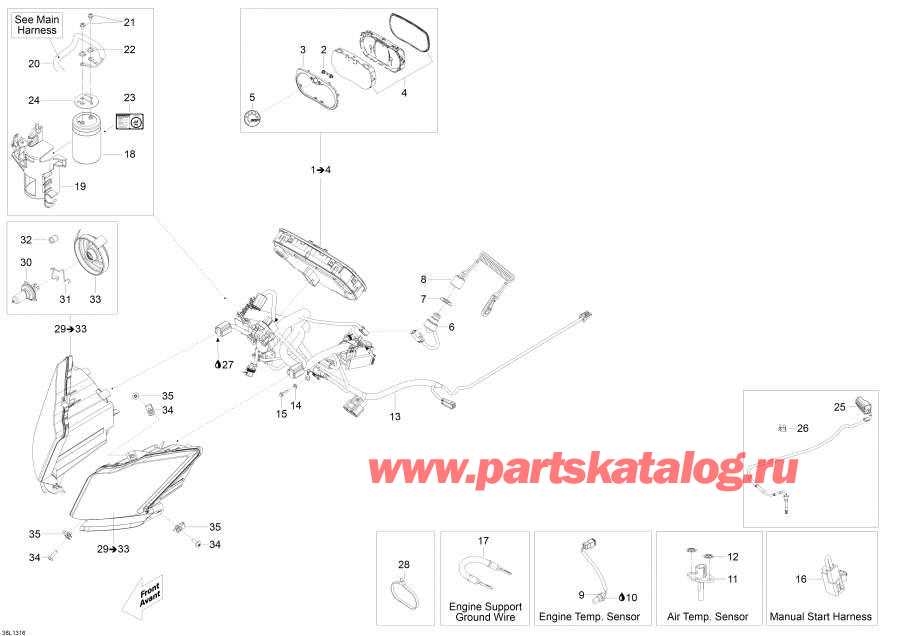 Snowmobile   - Electrical System /  System