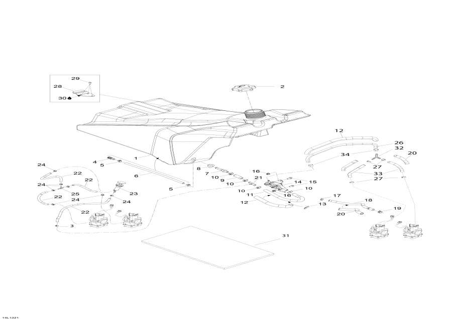 Snowmobiles   - Fuel System -  