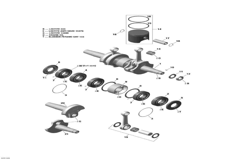  Lynx  - Crankshaft / 