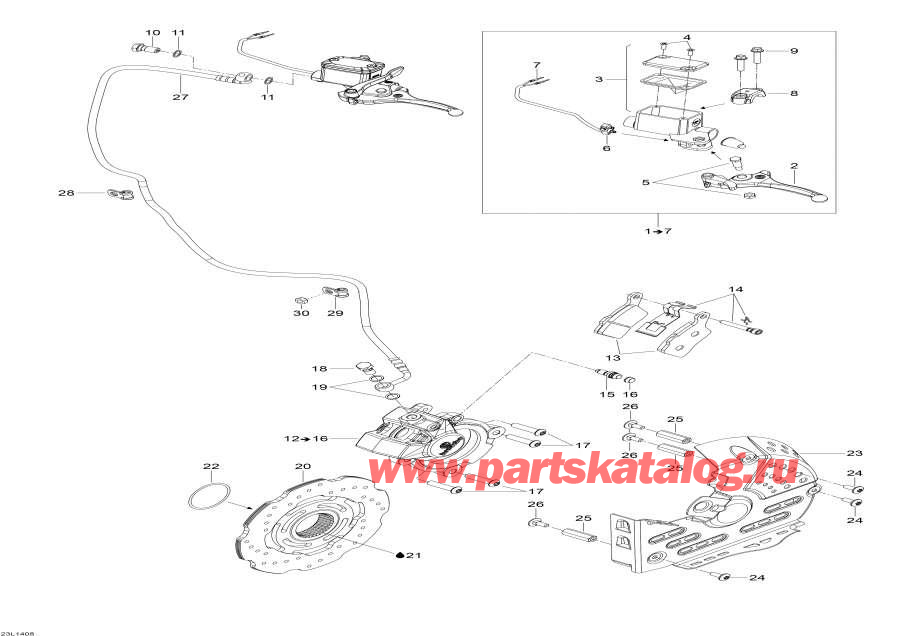  lynx  - Hydraulic Brakes -  