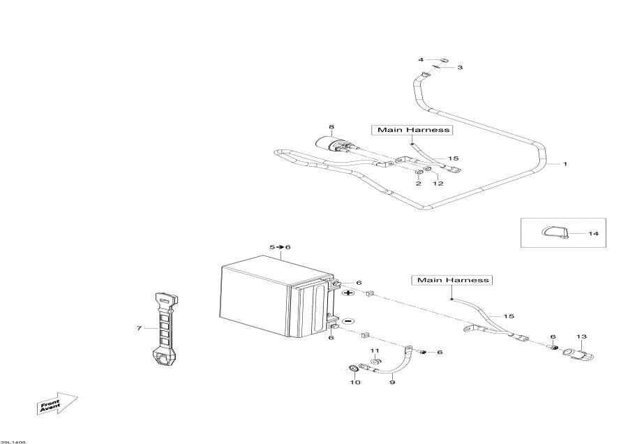    - Battery   - Battery And Starter