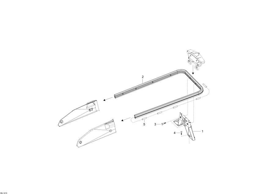 Snowmobiles lynx  - Cargo Rack / Cargo Rack