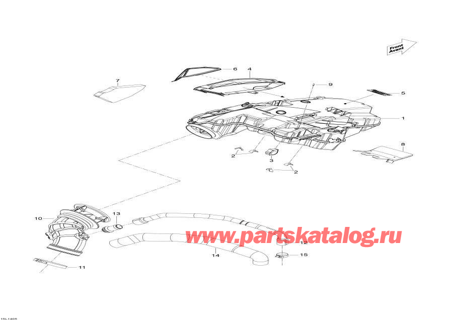 Snowmobile �����  - Air Intake System / Air ������� ������ System