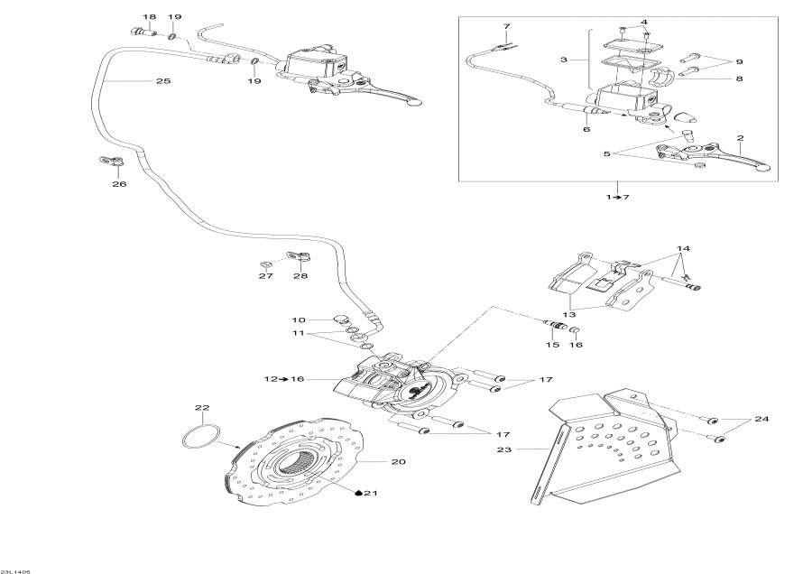  lynx  - Hydraulic Brakes -  