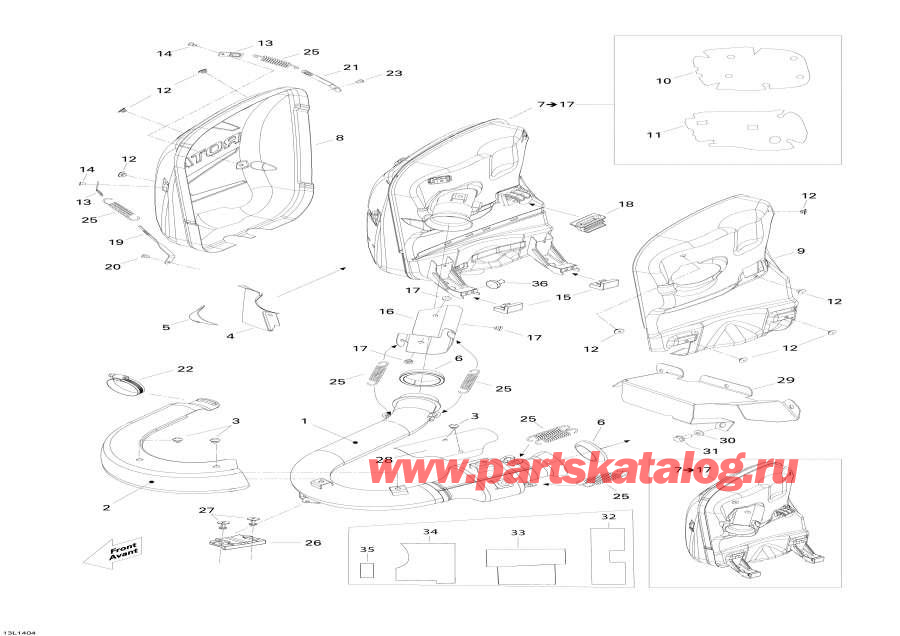 Snowmobiles   - Exhaust System /  