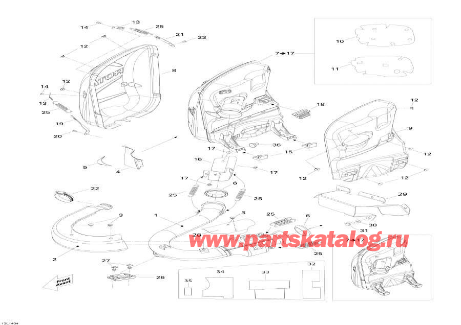 Snowmobile   -   / Exhaust System