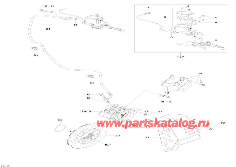 Snow mobile   -   - Hydraulic Brakes