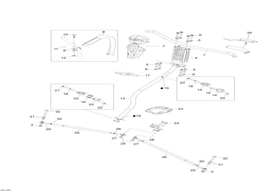 Snowmobile   - Steering System -   System