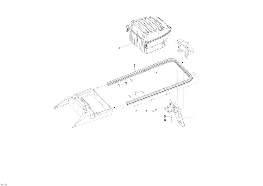 Snowmobiles   - Cargo Rack - Cargo Rack