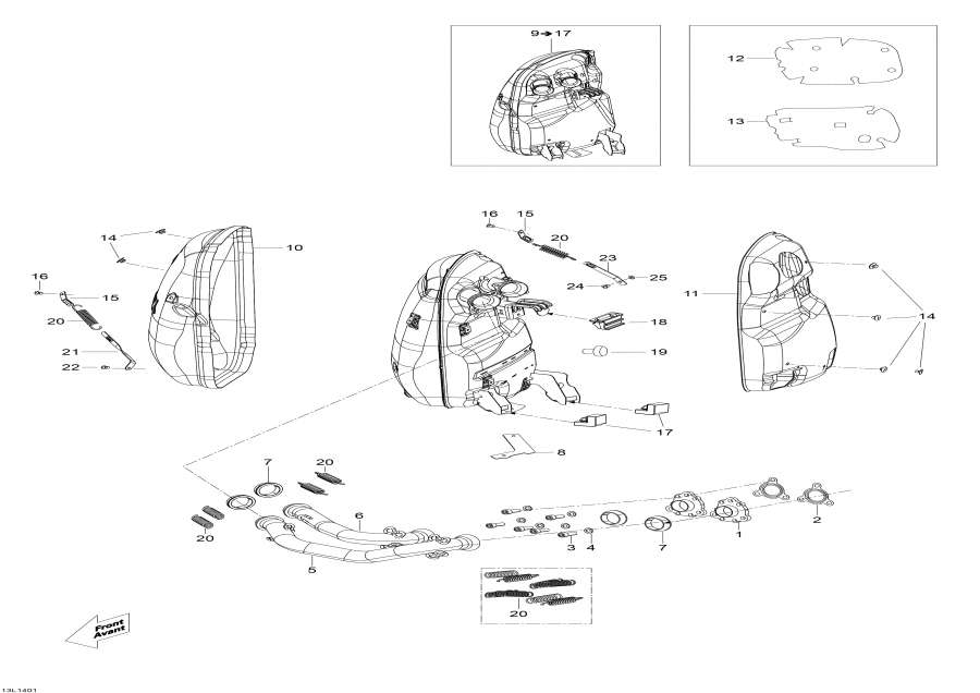  Lynx  - Exhaust System -  