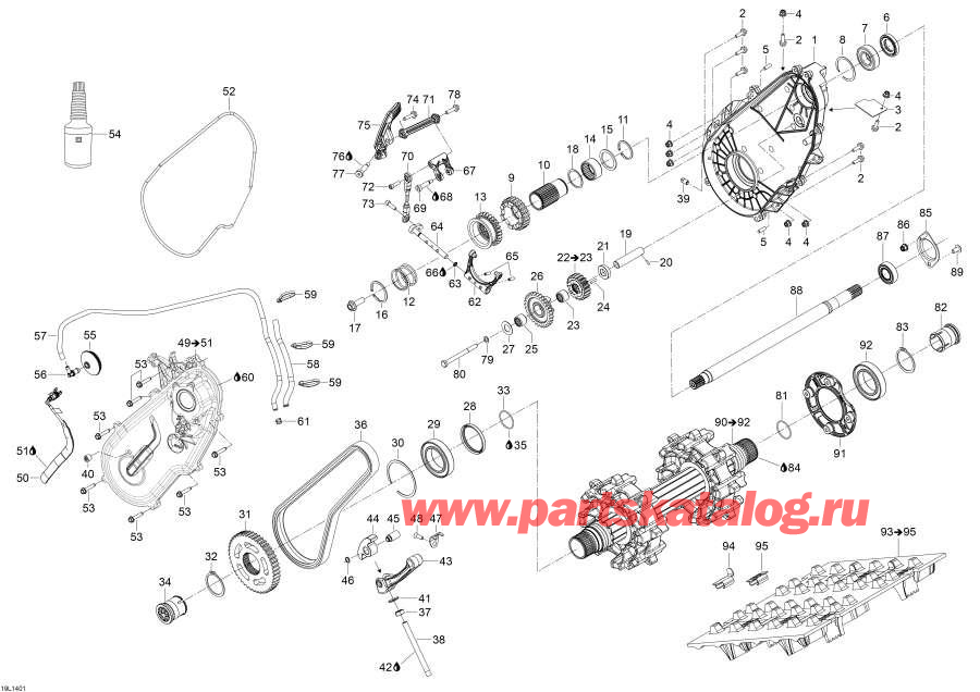 Snowmobiles   - Drive System