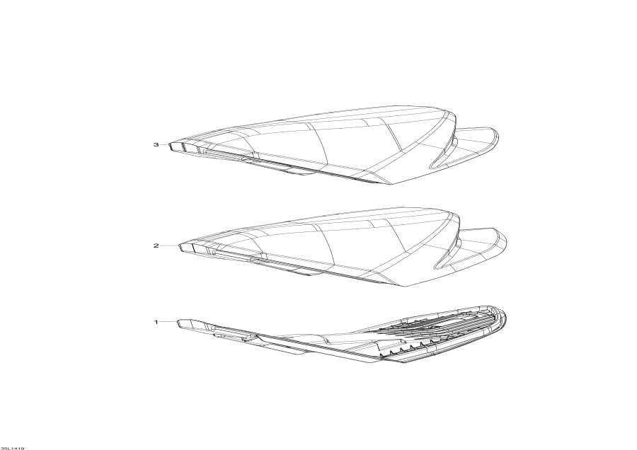 Snowmobiles �����  - ����� / Seat