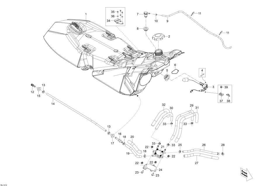 Snowmobiles �����  - ��������� ������� / Fuel System