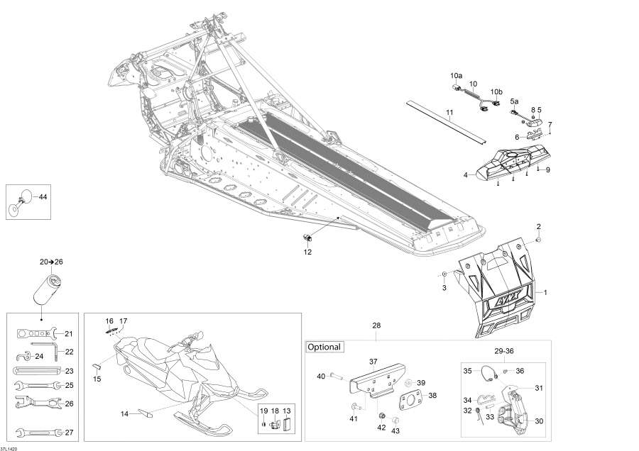 Snowmobiles lynx  - Utilities