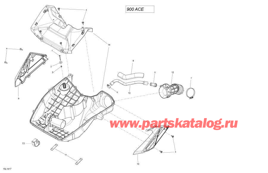 Snowmobiles   - Air Intake System