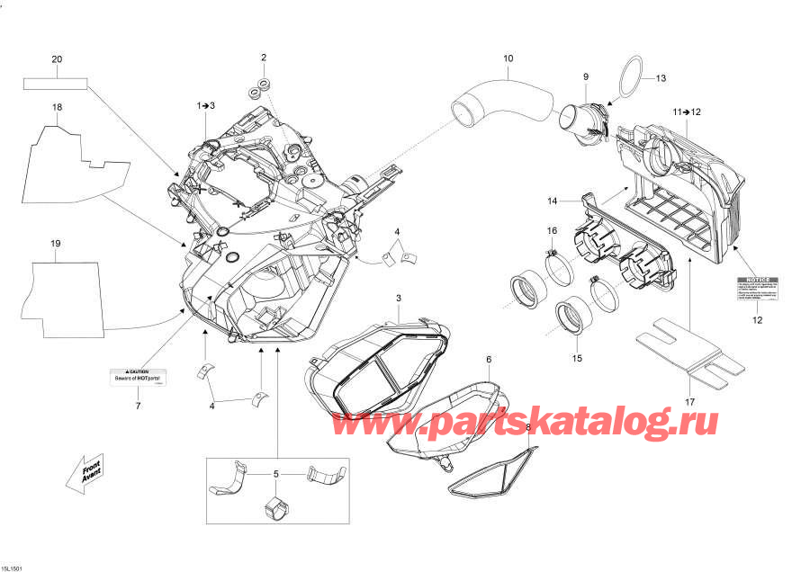 Snowmobile Lynx  - Air   System