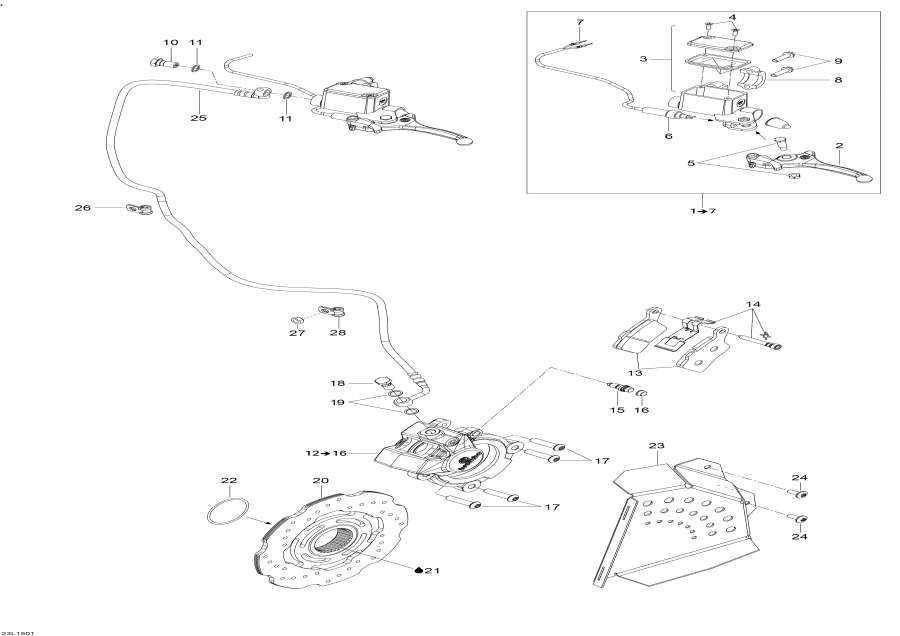 Snow mobile lynx  -  