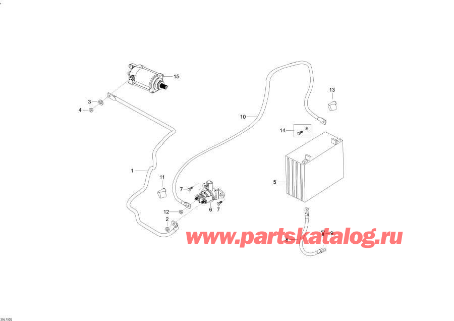 Snowmobiles   - Battery And Starter - Battery  