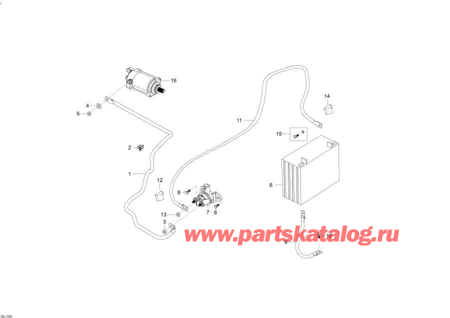Snowmobiles   - Battery  
