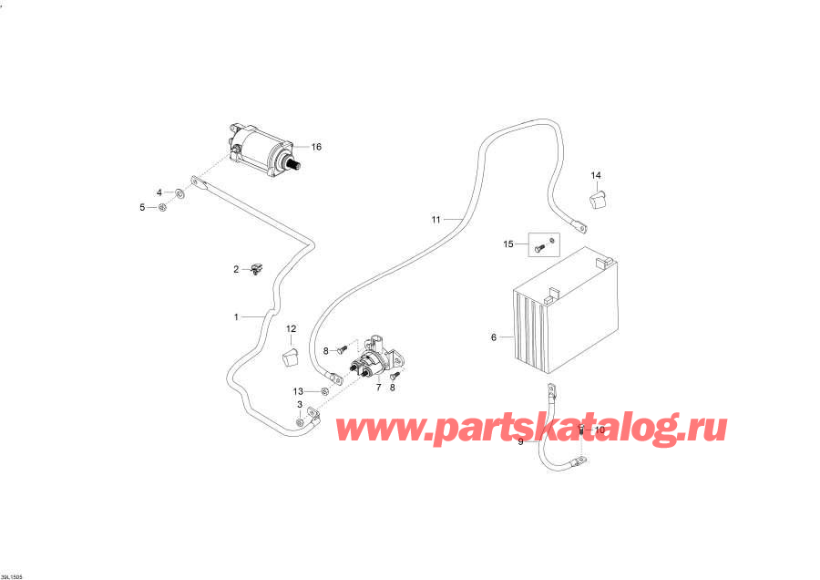 Snowmobiles   - Battery And Starter / Battery  