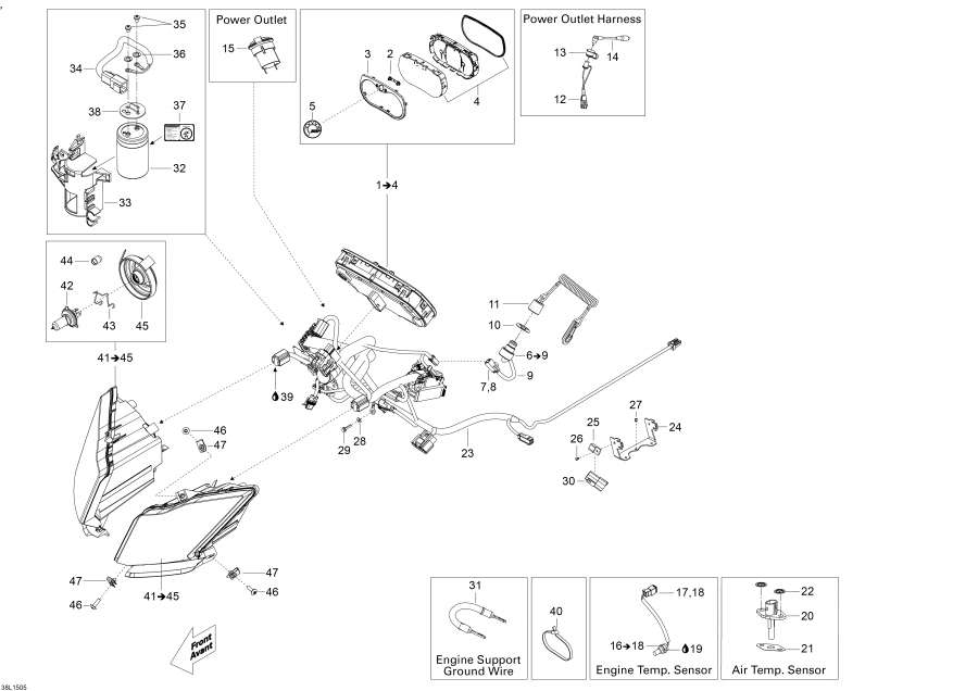 Snowmobile   -  System - Electrical System