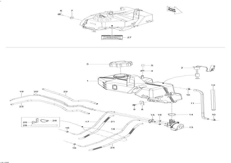 Snow mobile �����  - Oil System - Oil System