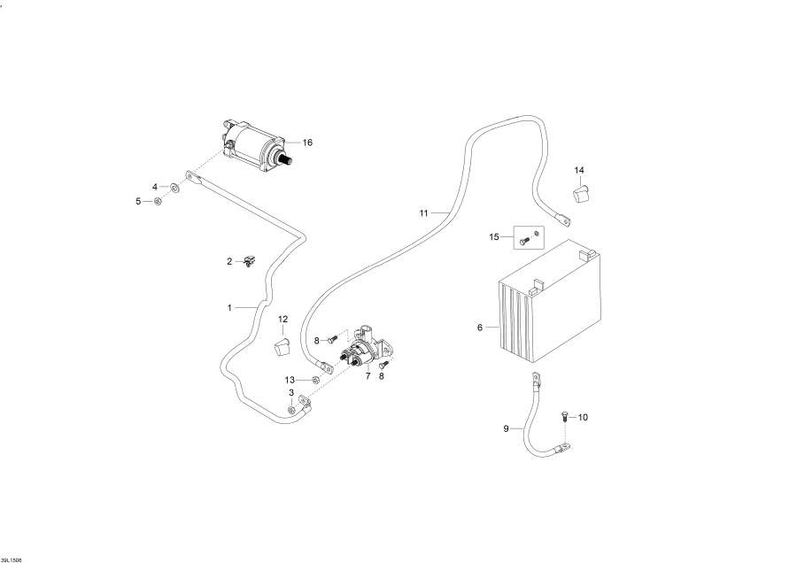 Snowmobiles   - Battery   - Battery And Starter