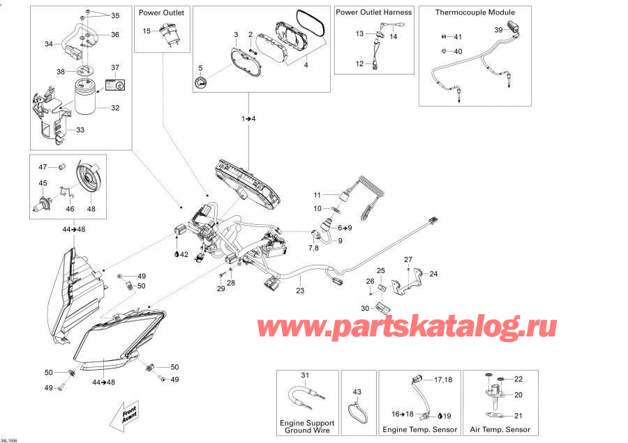 Snow mobile   -  System / Electrical System