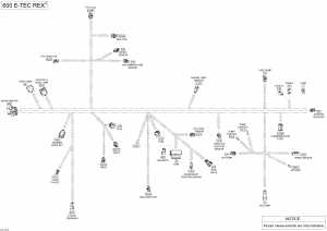 10-  -   - 600 E-tec (10- Electrical Harness - 600 E-tec)