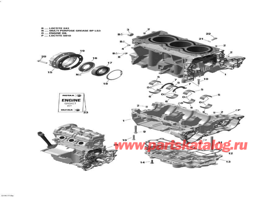    - Engine Block - 900 Ace -  Block - 900 Ace
