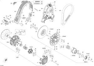 05-  49 Ranger - 900 Ace (05- Pulley 49 Ranger - 900 Ace)