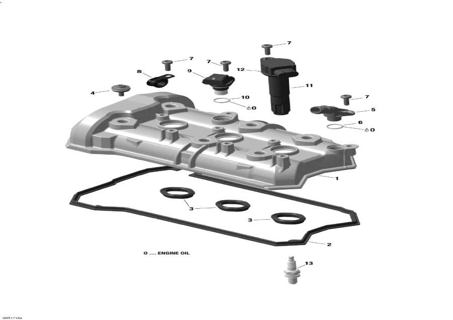 Snowmobile Lynx  -   - 900 Ace / Valve Cover - 900 Ace