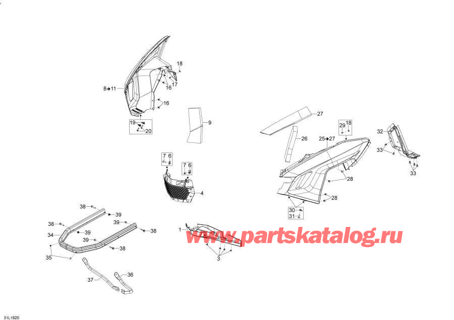  Lynx  - Bottom Pan 69ranger - Std